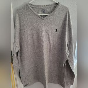 Long Sleeve V Neck T-shirt